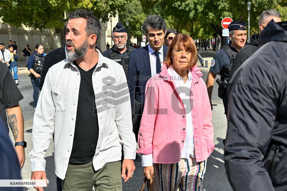 Mazan Rape Case Appeal Trial - Nimes