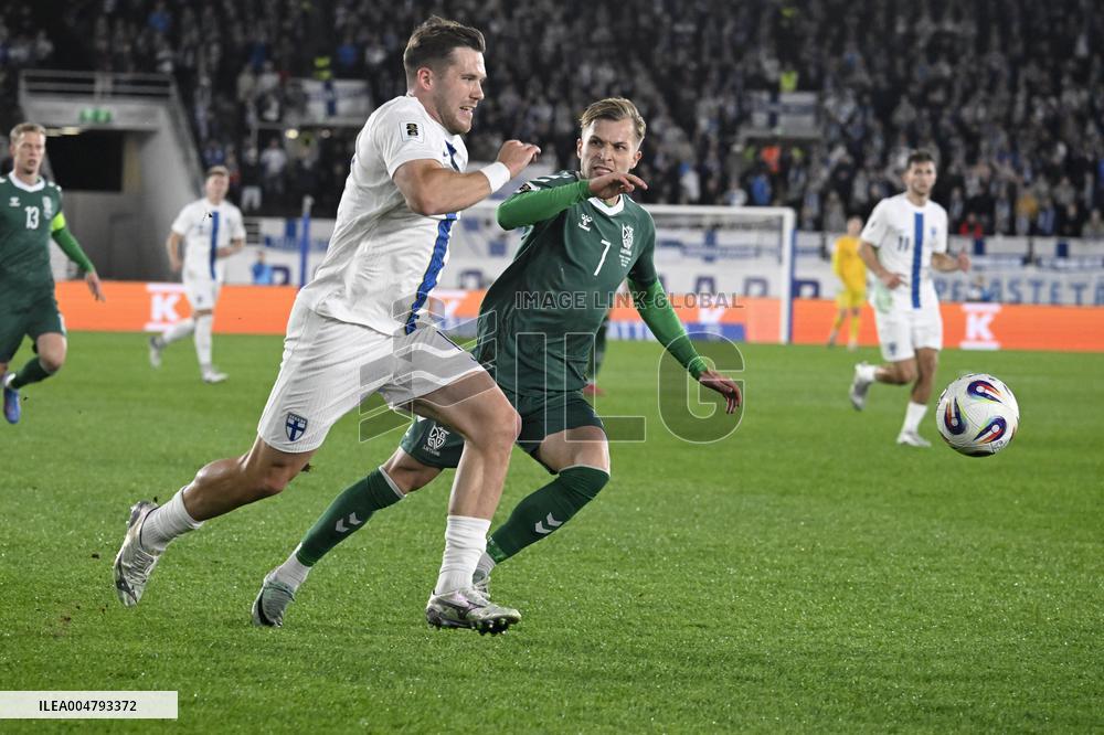 Football - 2026 FIFA World Cup qualifications - Finland vs Lithuania
