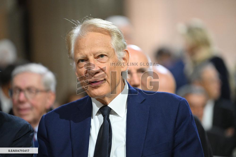 Ceremony to Induct Robert Badinter at Pantheon - Paris