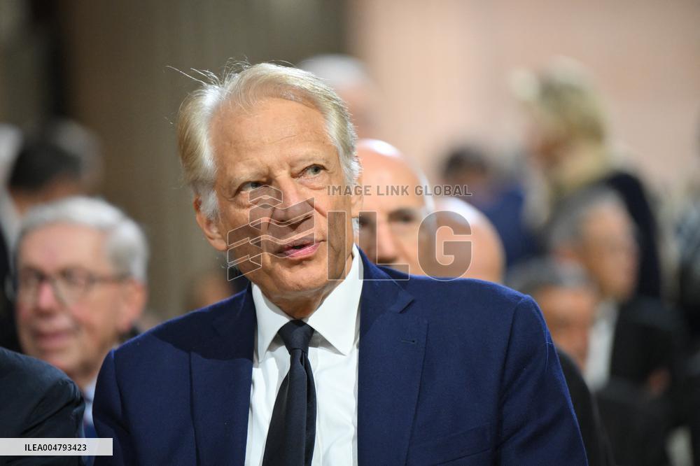Ceremony to Induct Robert Badinter at Pantheon - Paris