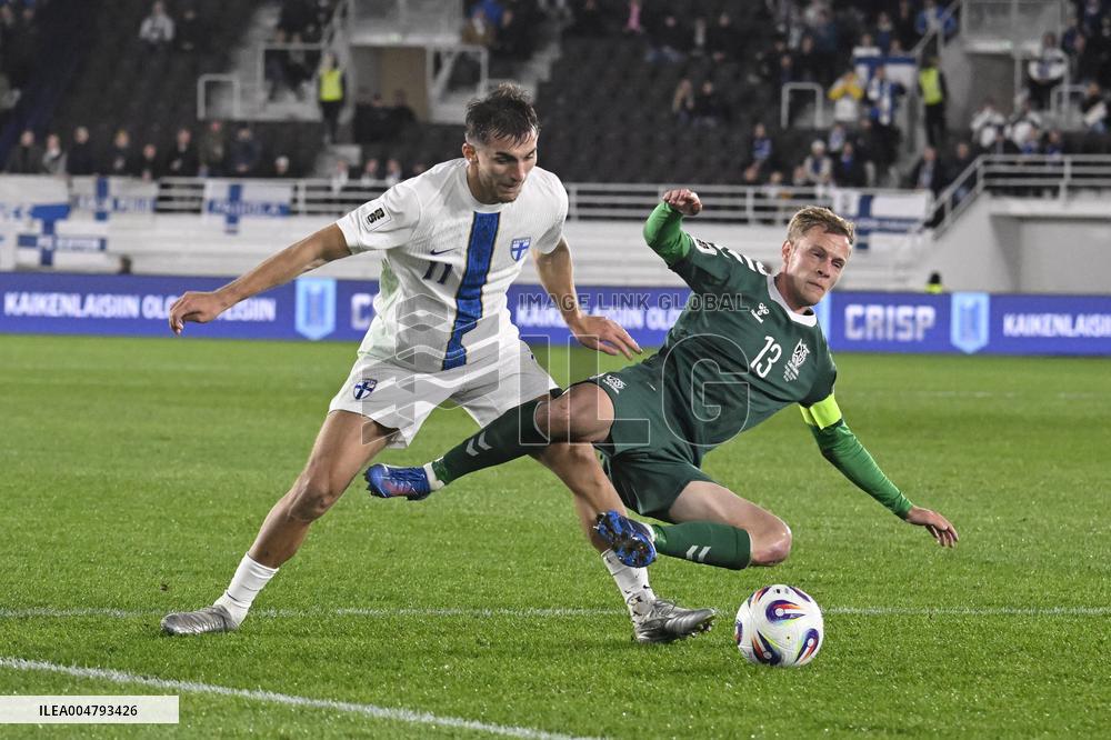 Football - 2026 FIFA World Cup qualifications - Finland vs Lithuania
