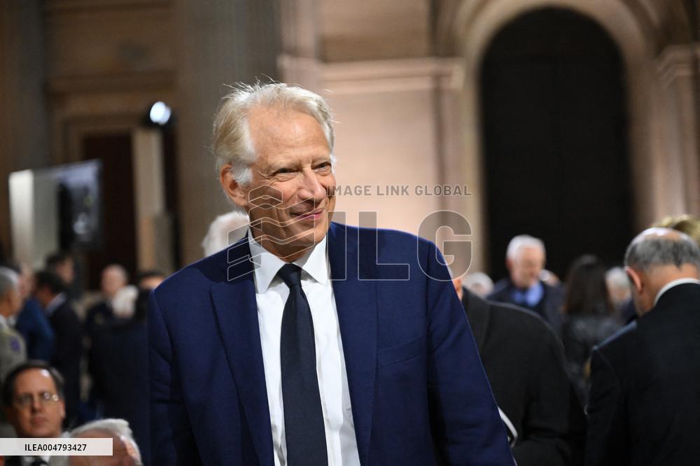 Ceremony to Induct Robert Badinter at Pantheon - Paris
