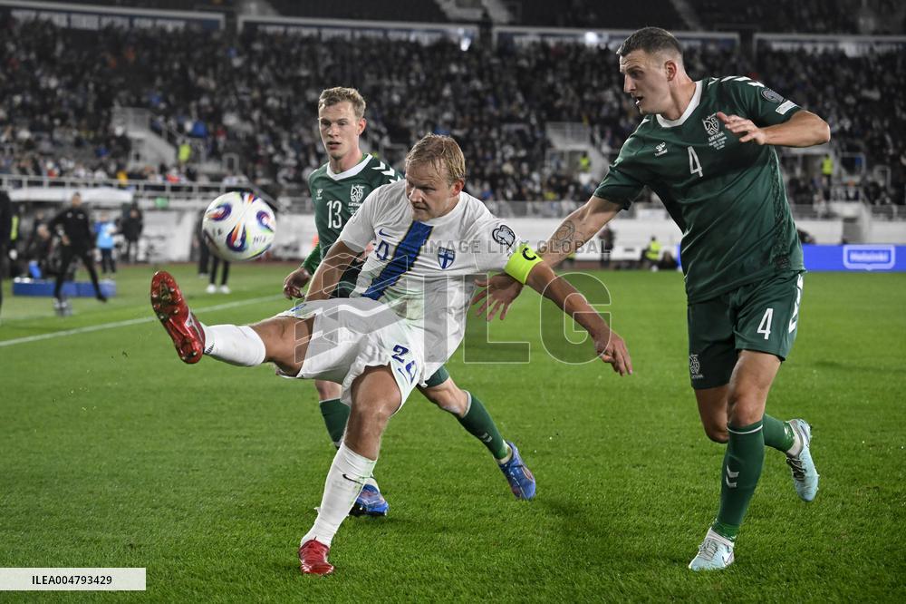 Football - 2026 FIFA World Cup qualifications - Finland vs Lithuania