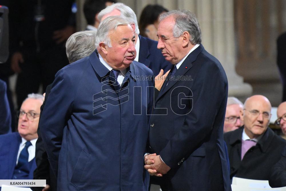 Ceremony to Induct Robert Badinter at Pantheon - Paris