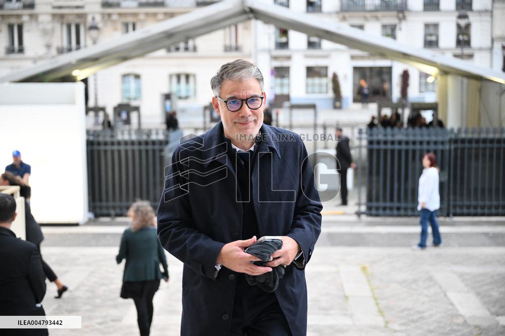 Ceremony to Induct Robert Badinter at Pantheon - Paris
