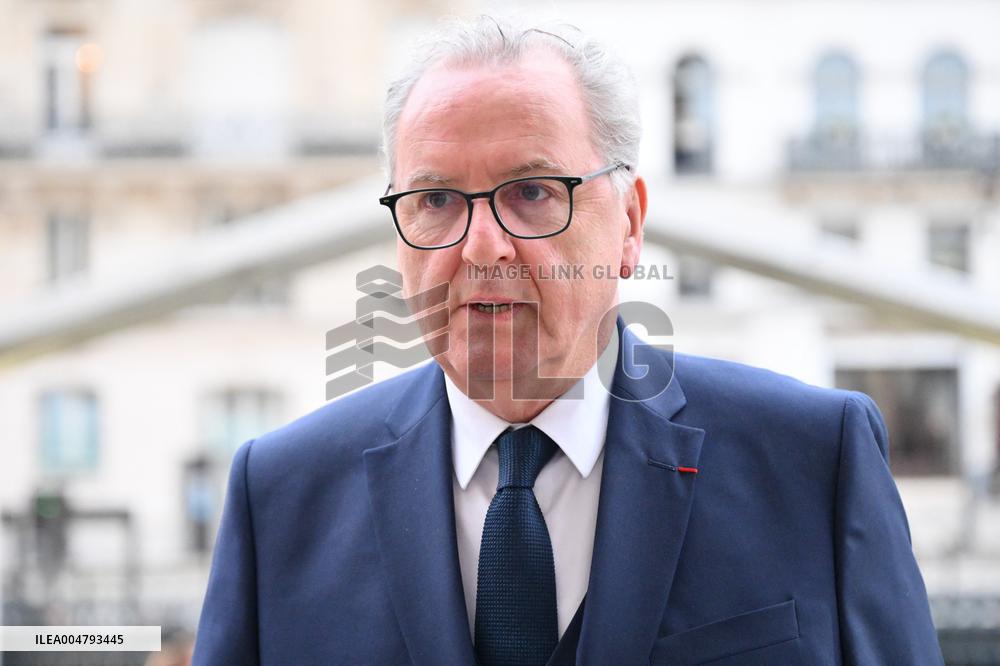 Ceremony to Induct Robert Badinter at Pantheon - Paris