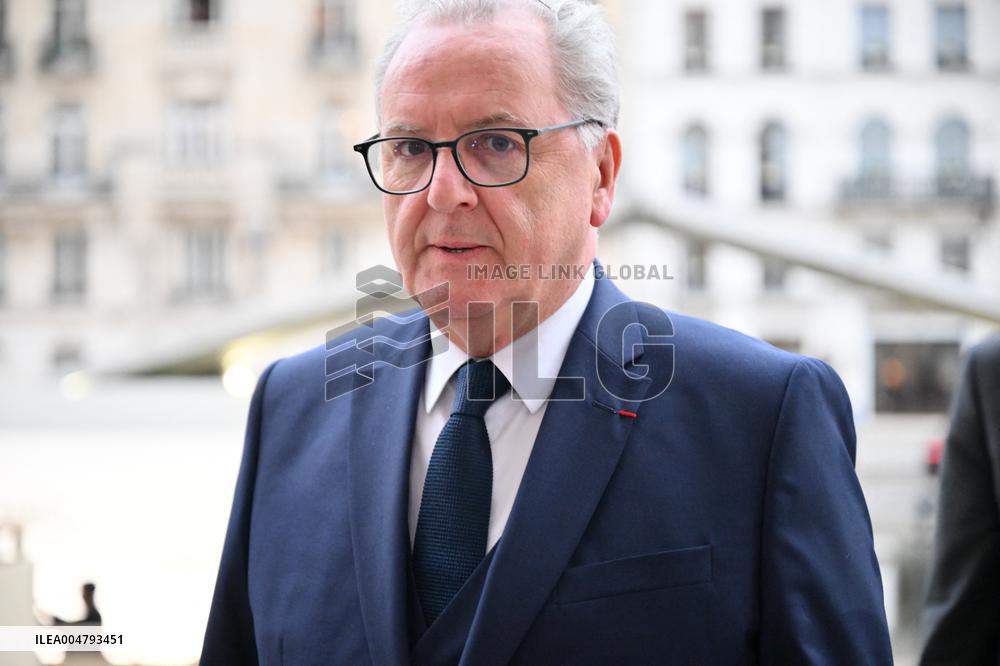 Ceremony to Induct Robert Badinter at Pantheon - Paris