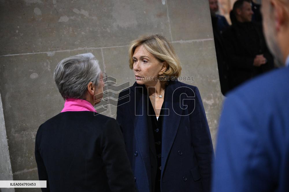 Ceremony to Induct Robert Badinter at Pantheon - Paris