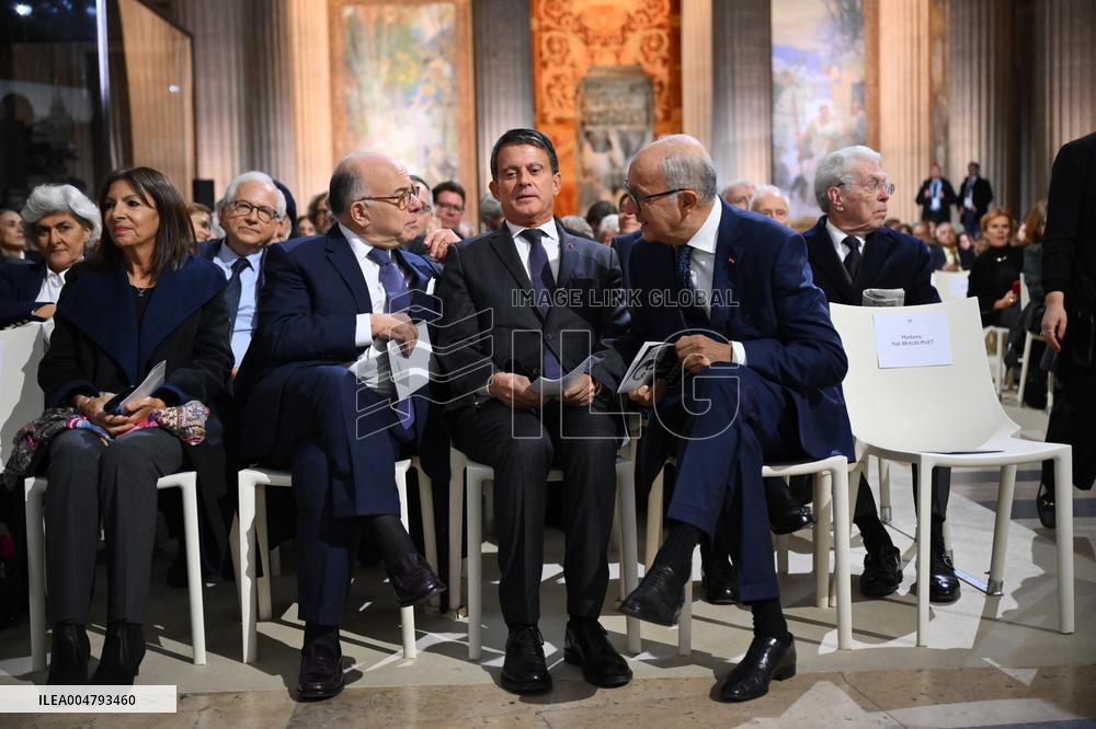 Ceremony to Induct Robert Badinter at Pantheon - Paris