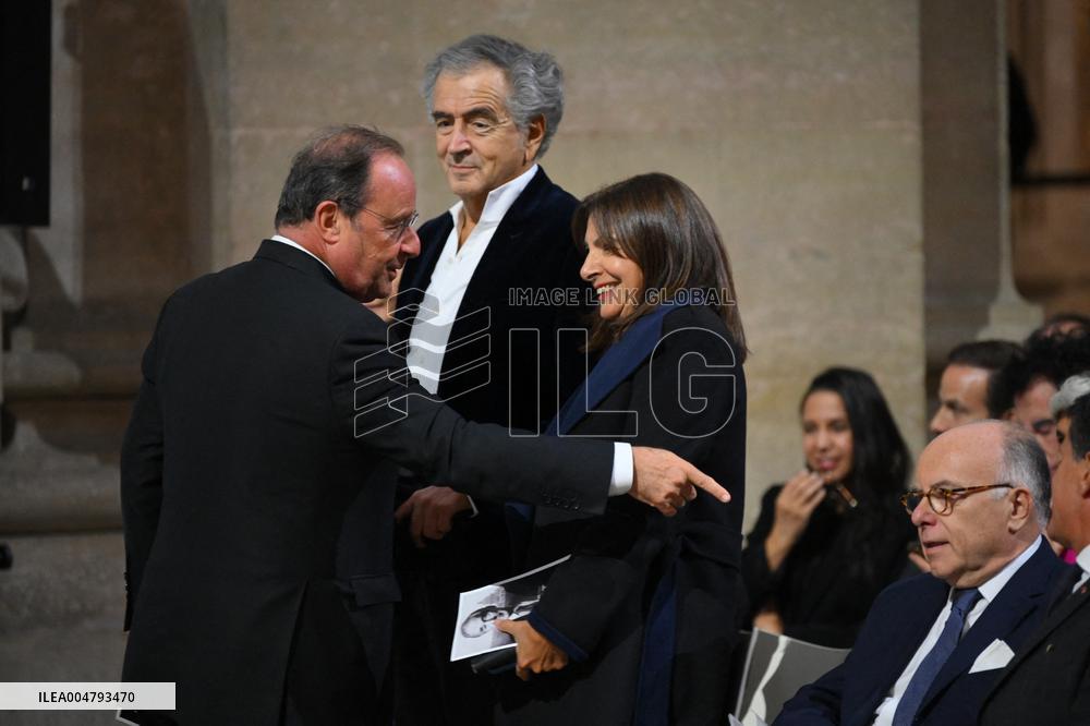 Ceremony to Induct Robert Badinter at Pantheon - Paris
