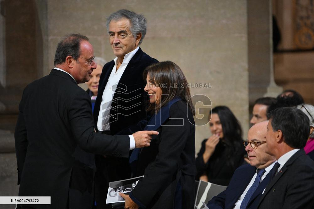 Ceremony to Induct Robert Badinter at Pantheon - Paris