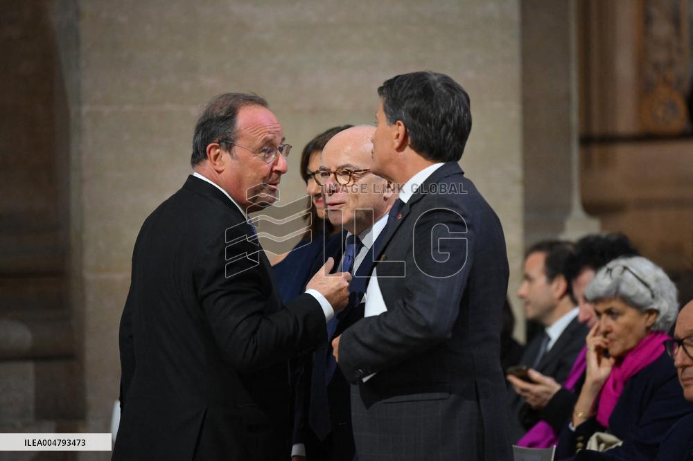 Ceremony to Induct Robert Badinter at Pantheon - Paris