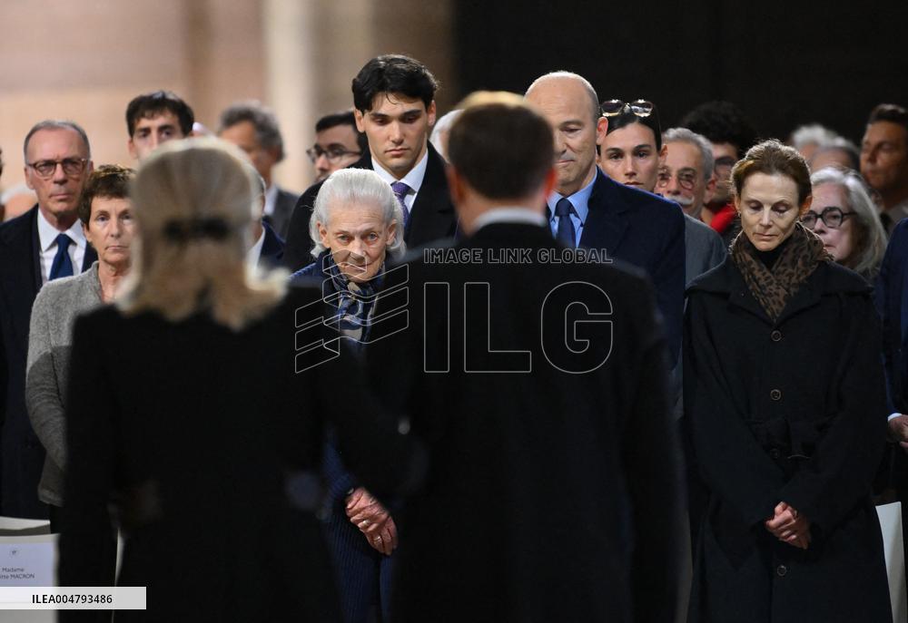 Ceremony to Induct Robert Badinter at Pantheon - Paris