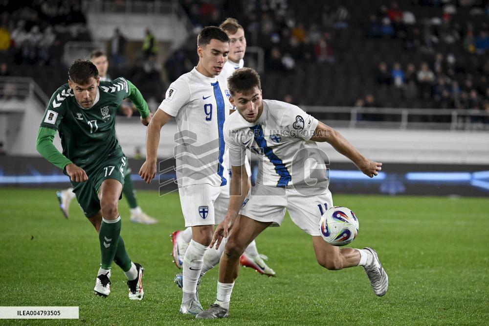 Football - 2026 FIFA World Cup qualifications - Finland vs Lithuania