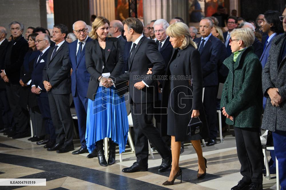 Ceremony to Induct Robert Badinter at Pantheon - Paris