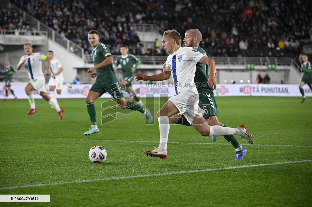 Football - 2026 FIFA World Cup qualifications - Finland vs Lithuania