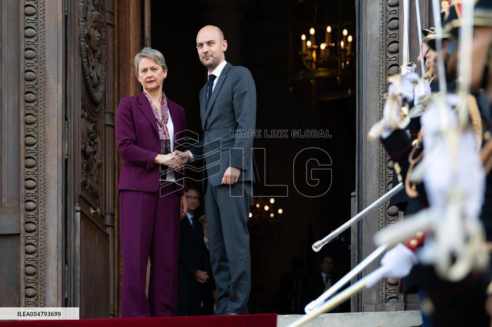 Emmanuel Macron at Meeting for a peace plan in Gaza - Paris