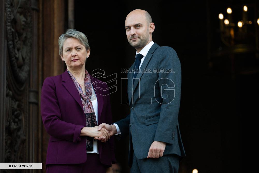 Emmanuel Macron at Meeting for a peace plan in Gaza - Paris