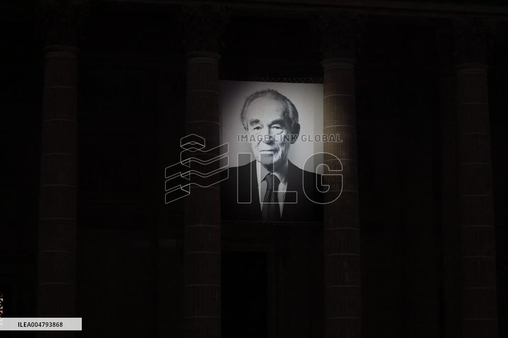 Ceremony to Induct Robert Badinter at Pantheon - Paris