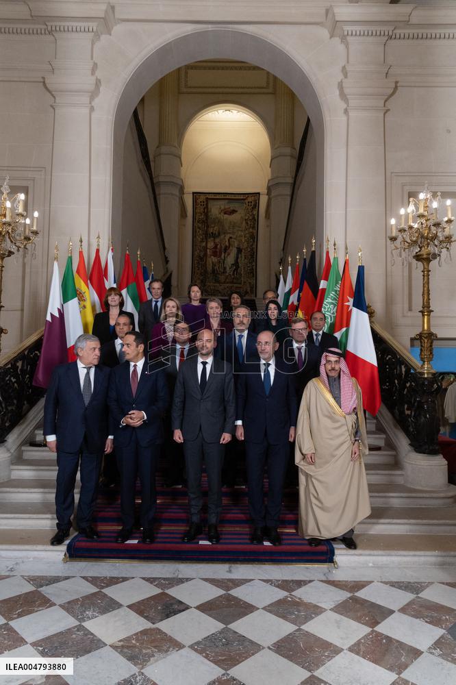 Meeting for a peace plan in Gaza - Paris