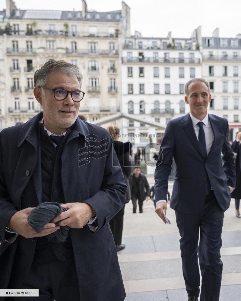 Ceremony to Induct Robert Badinter at Pantheon - Paris
