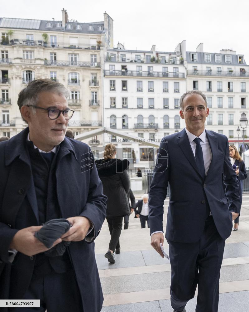 Ceremony to Induct Robert Badinter at Pantheon - Paris
