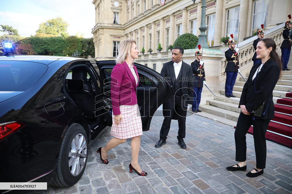 Meeting for a peace plan in Gaza - Paris