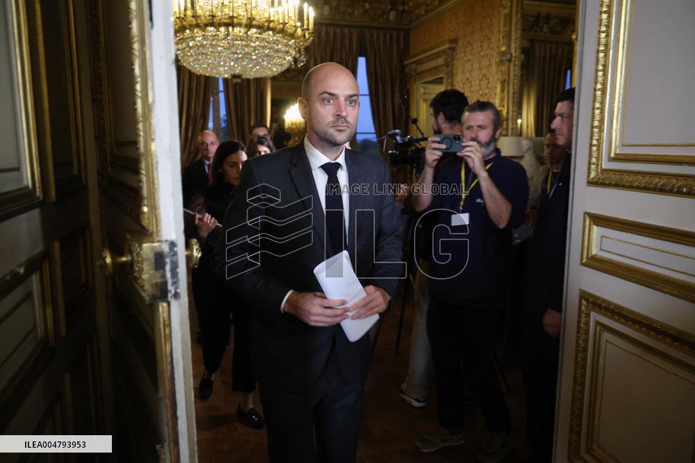 Meeting for a peace plan in Gaza - Paris