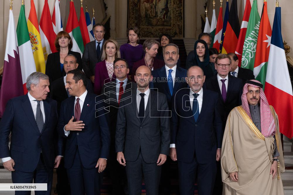 Meeting for a peace plan in Gaza - Paris