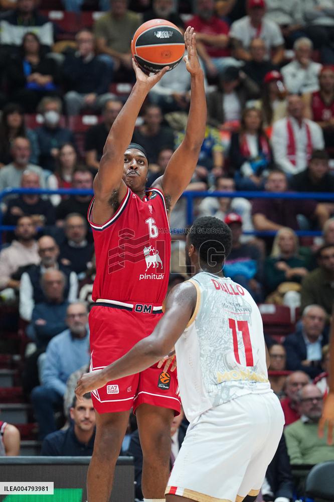 BASKET - Euroleague - Olimpia Milano vs AS Monaco