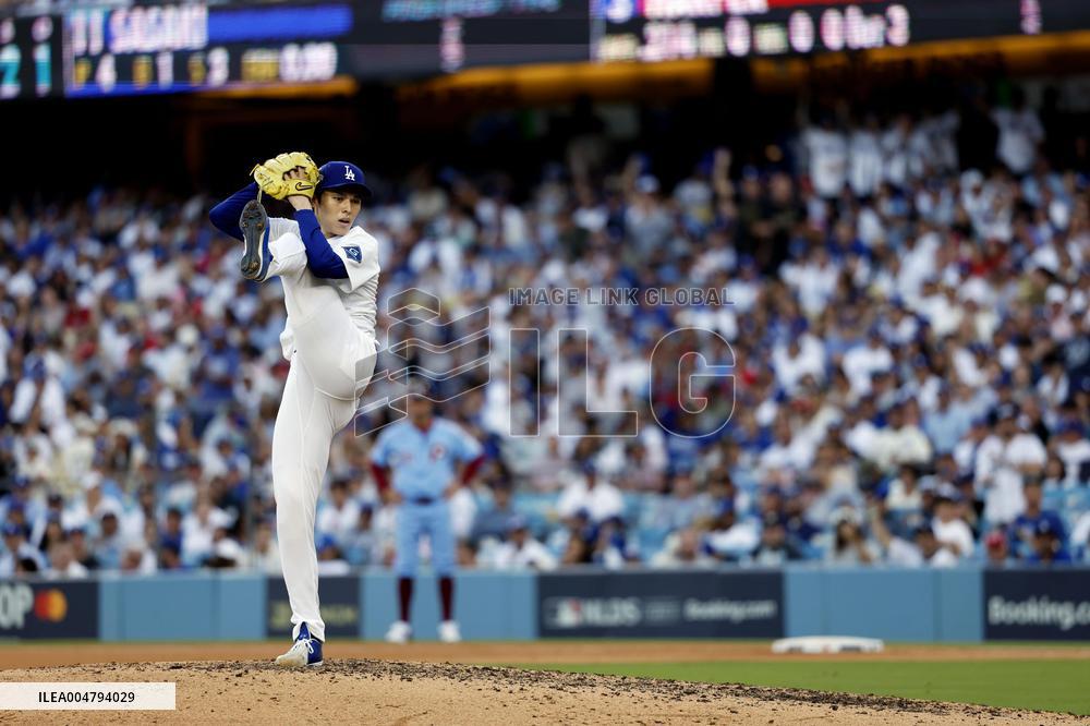 Baseball: Division Series between Phillies and Dodgers