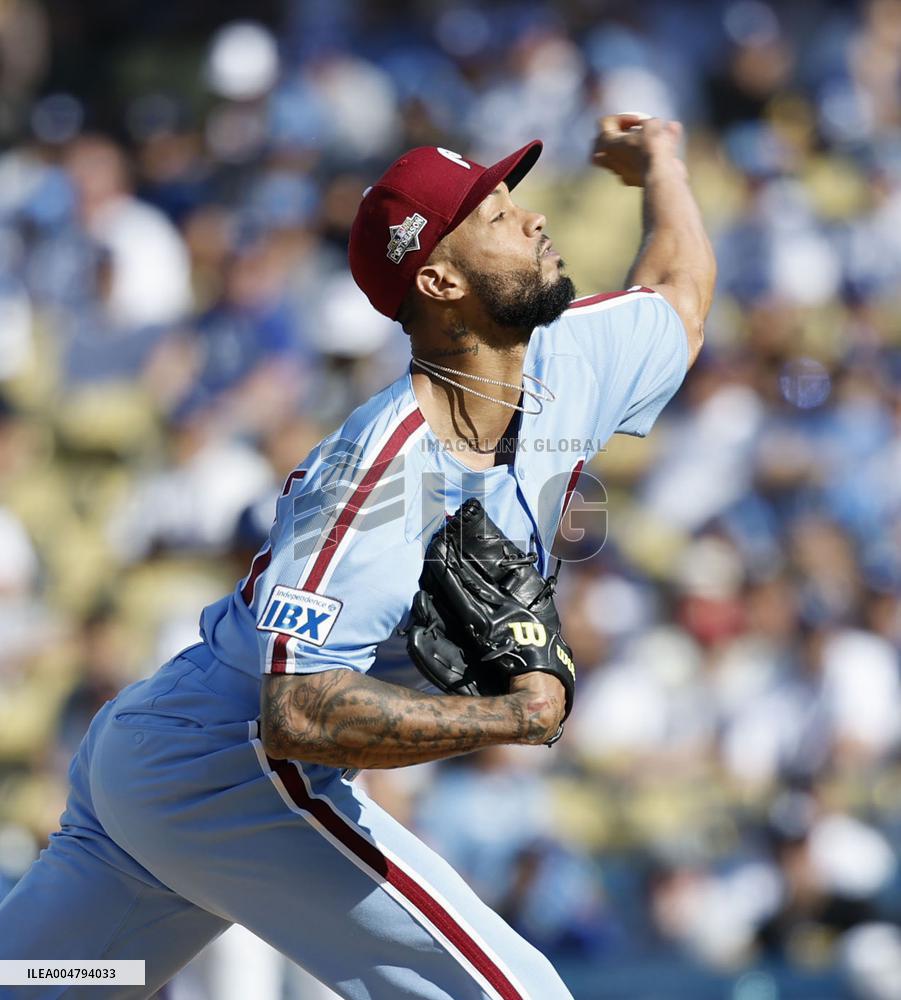 Baseball: Division Series between Phillies and Dodgers