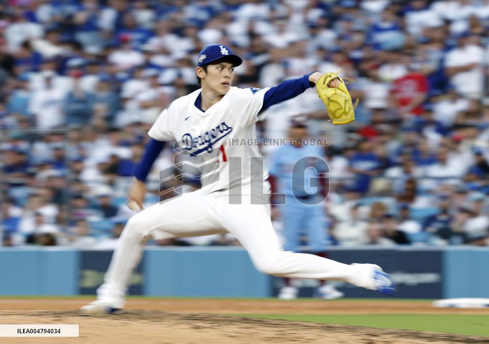 Baseball: Division Series between Phillies and Dodgers