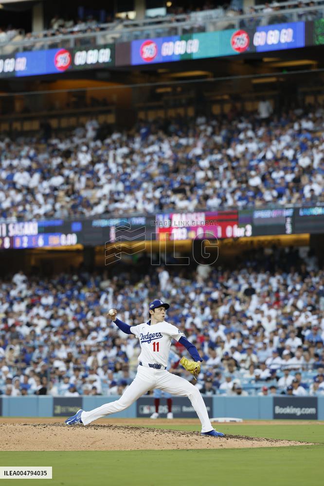 Baseball: Division Series between Phillies and Dodgers
