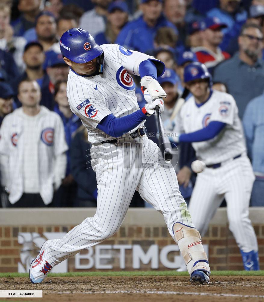 Baseball: Division Series between Brewers and Cubs