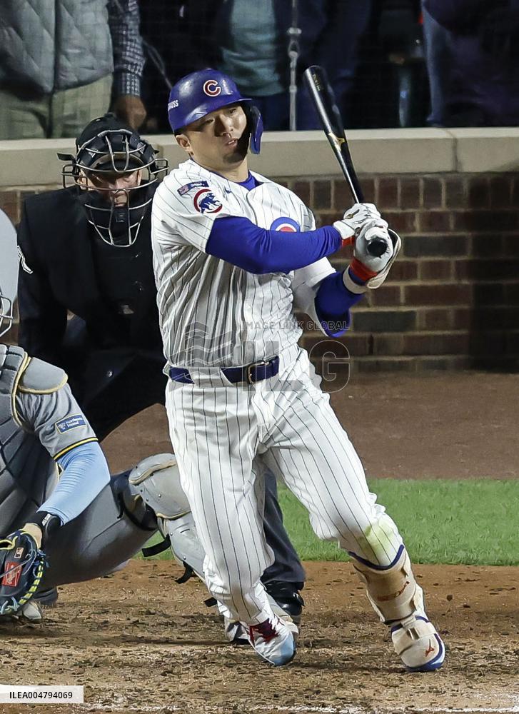 Baseball: Division Series between Brewers and Cubs