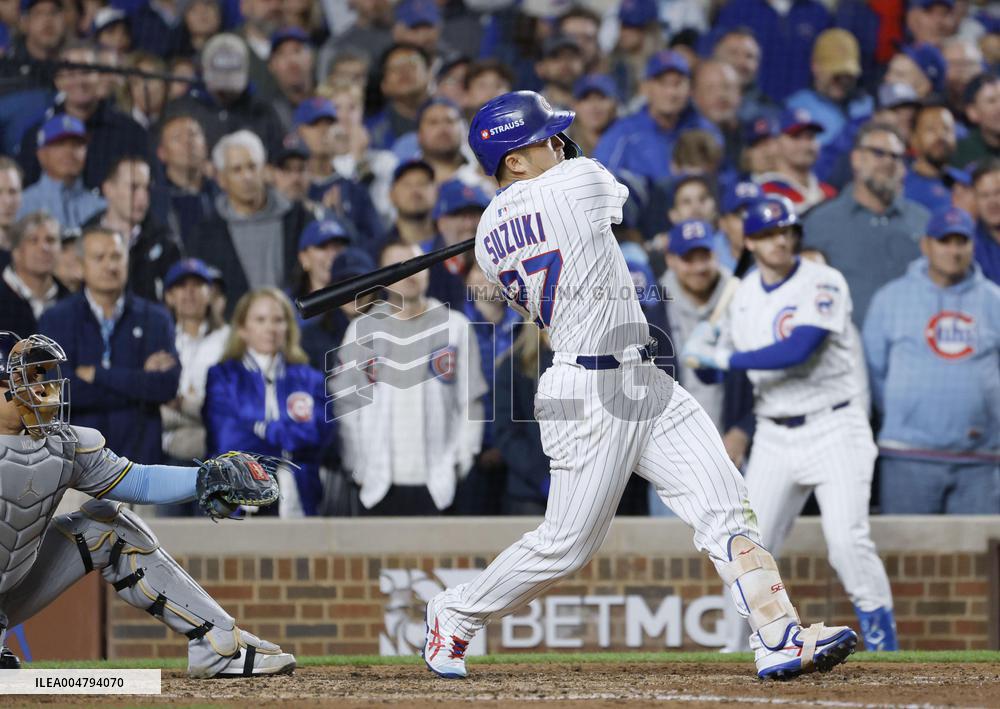 Baseball: Division Series between Brewers and Cubs