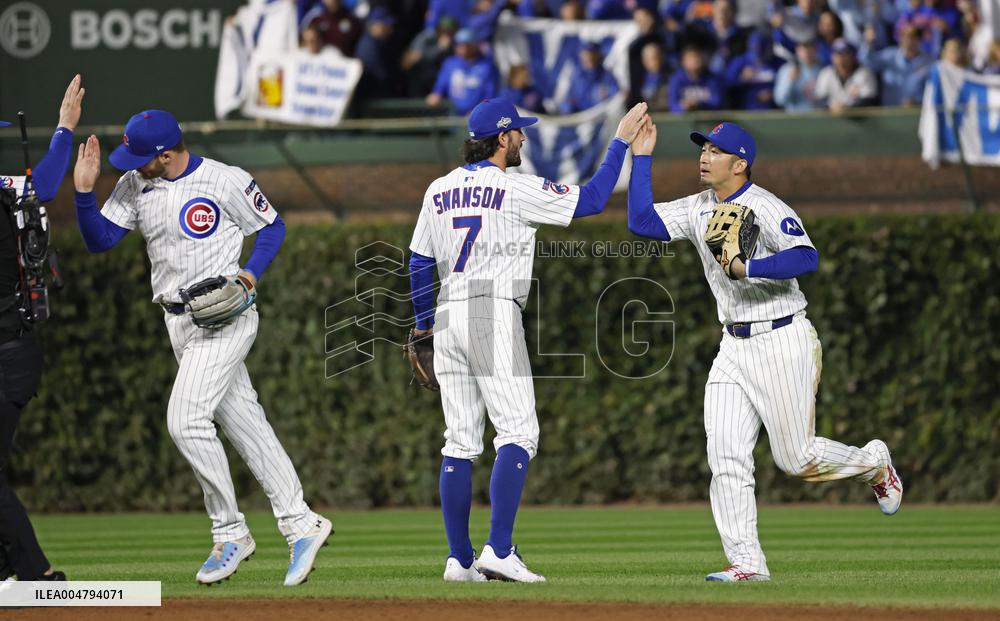 Baseball: Division Series between Brewers and Cubs