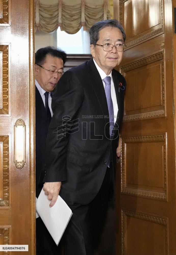 Japan's LDP-Komeito leaders' talks