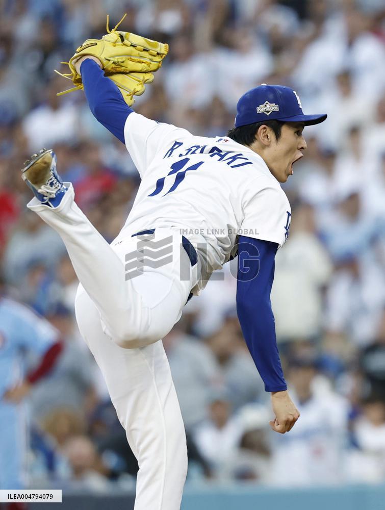 Baseball: Division Series between Phillies and Dodgers