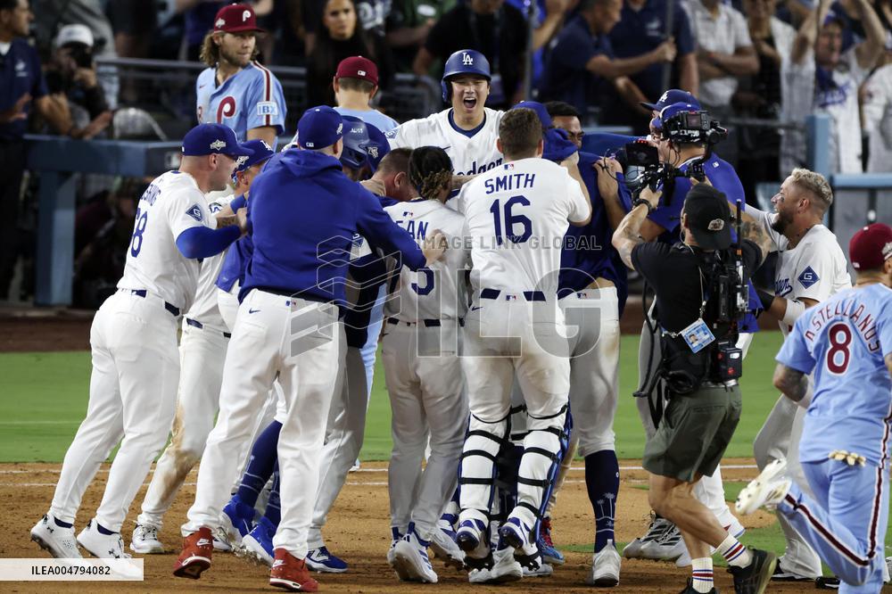 Baseball: Division Series between Phillies and Dodgers