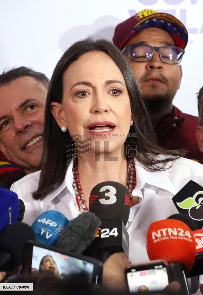 Opposition activist Machado wins Nobel Peace Prize