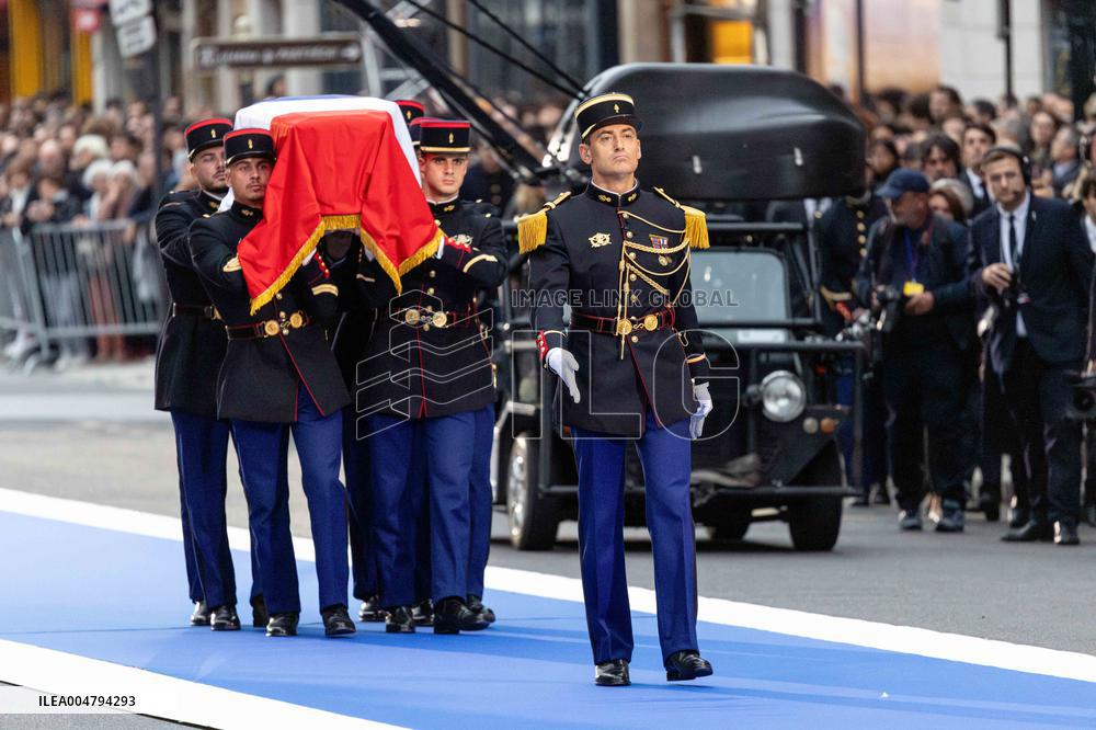 Ceremony to Induct Robert Badinter at Pantheon - Paris AJ