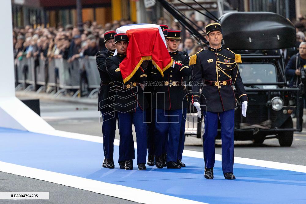 Ceremony to Induct Robert Badinter at Pantheon - Paris AJ