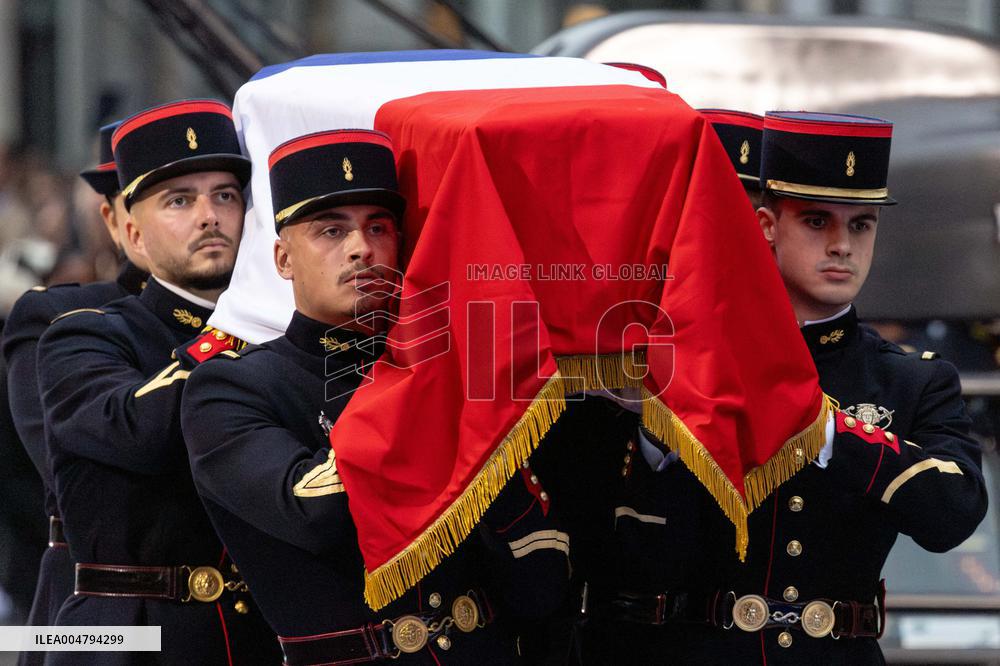 Ceremony to Induct Robert Badinter at Pantheon - Paris AJ