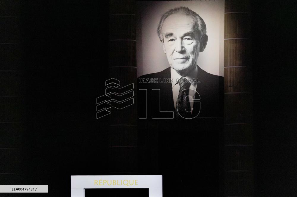 Ceremony to Induct Robert Badinter at Pantheon - Paris AJ