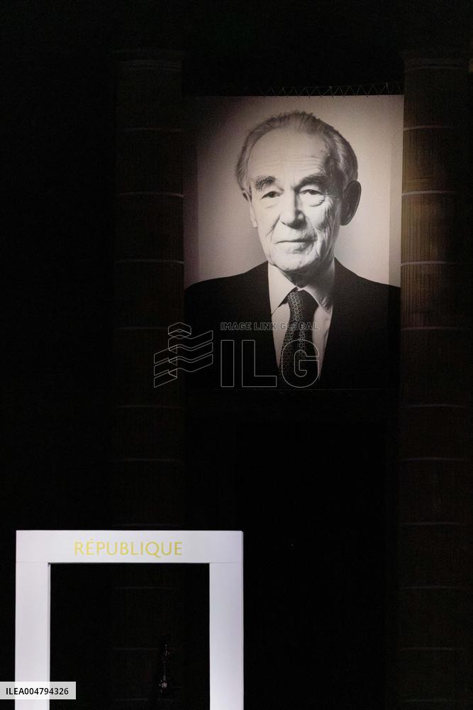 Ceremony to Induct Robert Badinter at Pantheon - Paris AJ