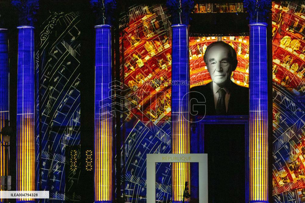 Ceremony to Induct Robert Badinter at Pantheon - Paris AJ