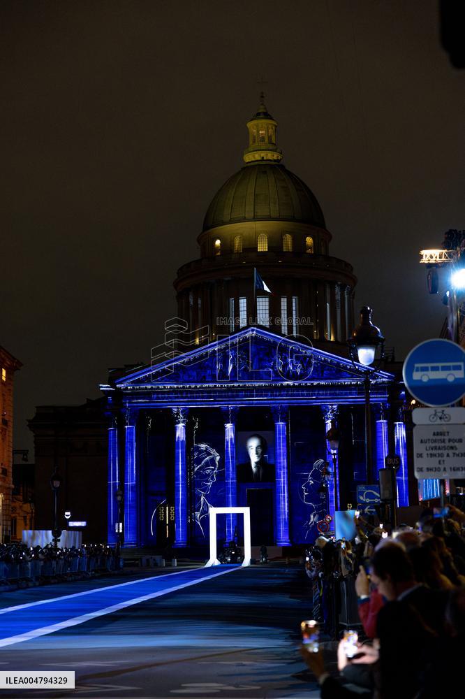 Ceremony to Induct Robert Badinter at Pantheon - Paris AJ