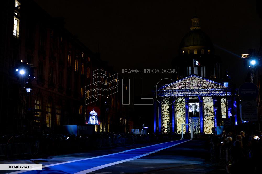 Ceremony to Induct Robert Badinter at Pantheon - Paris AJ
